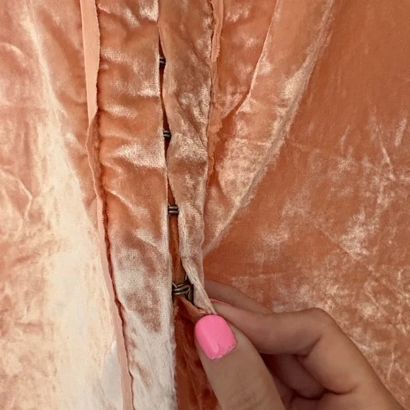 NWT Free People Marianne Velvet Shirt - Picture 6 of 10